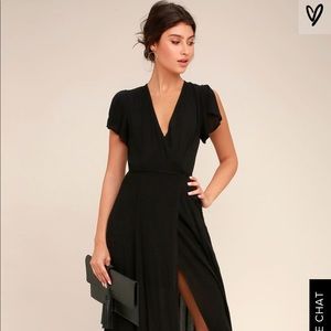 Lulu’s Wrap Maxi Dress